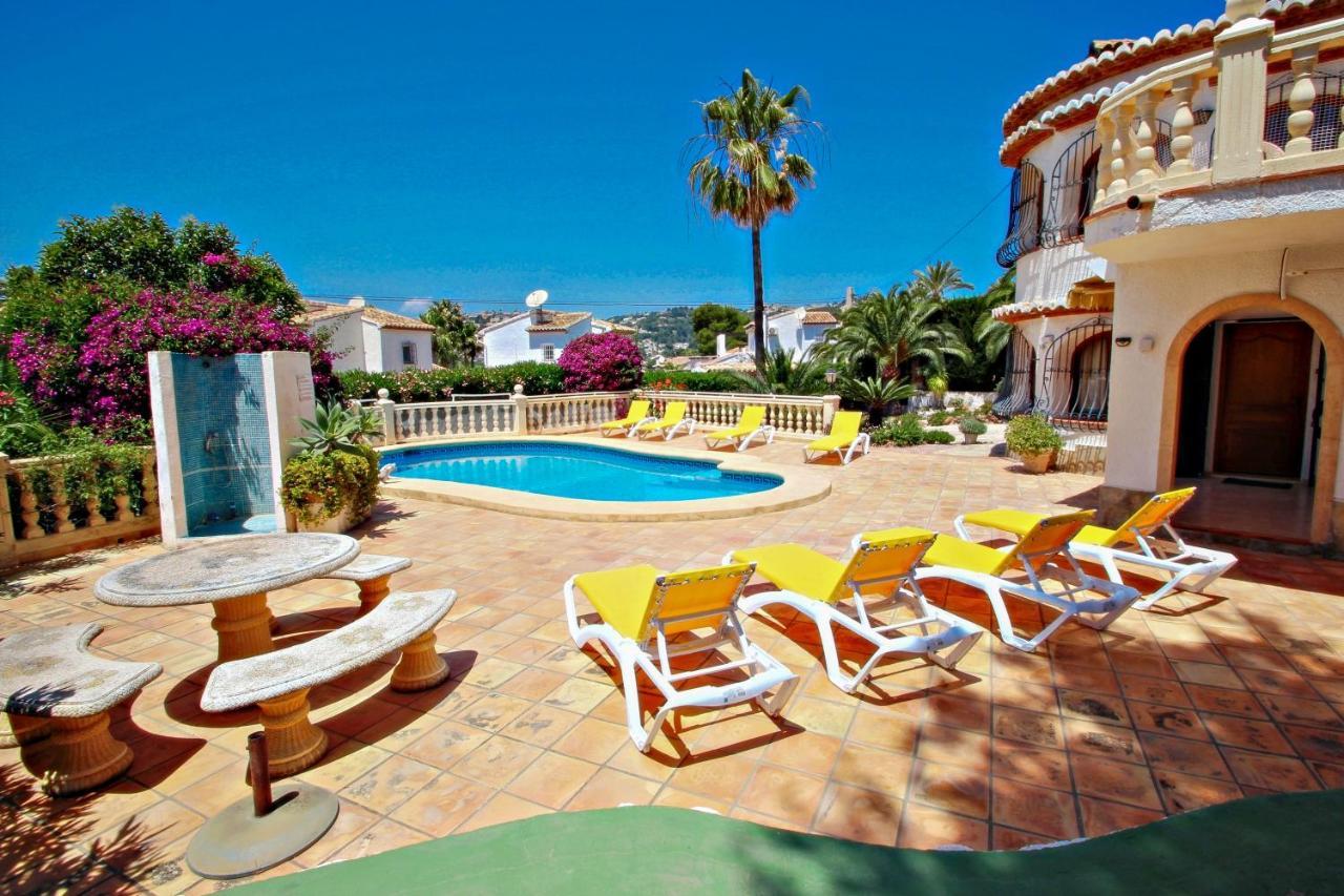Rondel - Sea View Villa With Private Pool In Costa Blanca Moraira Eksteriør billede