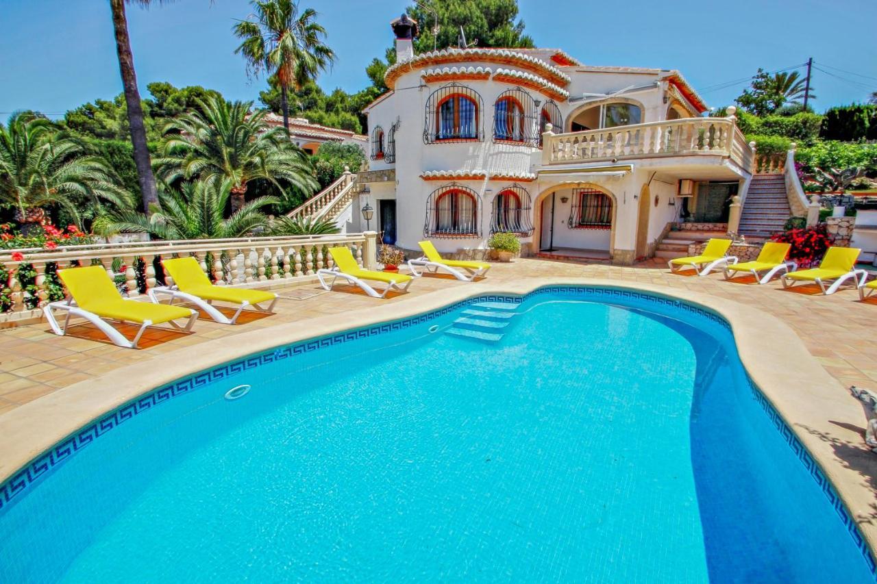 Rondel - Sea View Villa With Private Pool In Costa Blanca Moraira Eksteriør billede