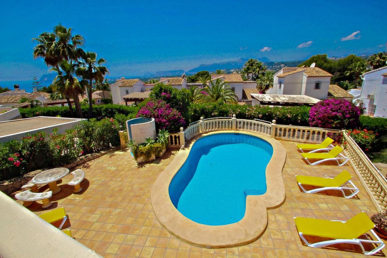 Rondel - Sea View Villa With Private Pool In Costa Blanca Moraira Eksteriør billede