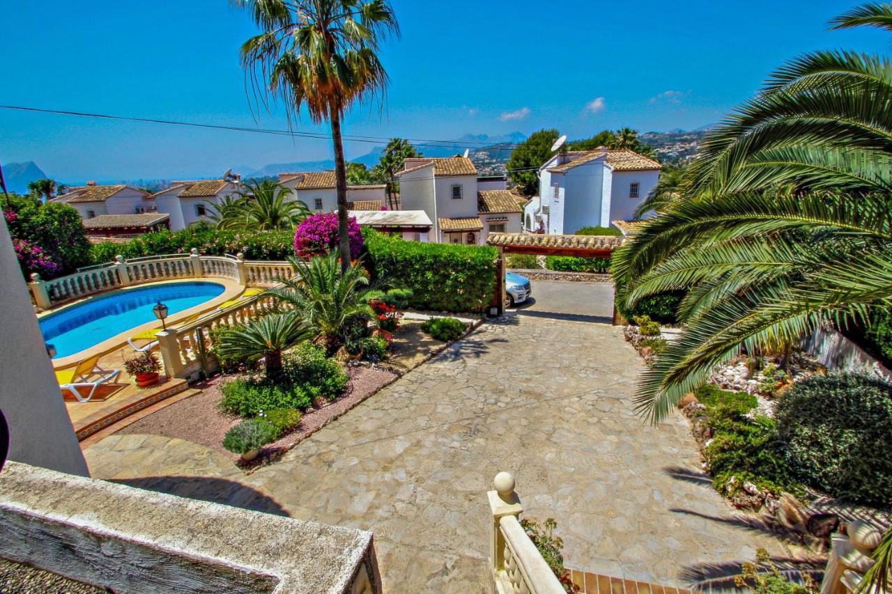 Rondel - Sea View Villa With Private Pool In Costa Blanca Moraira Eksteriør billede