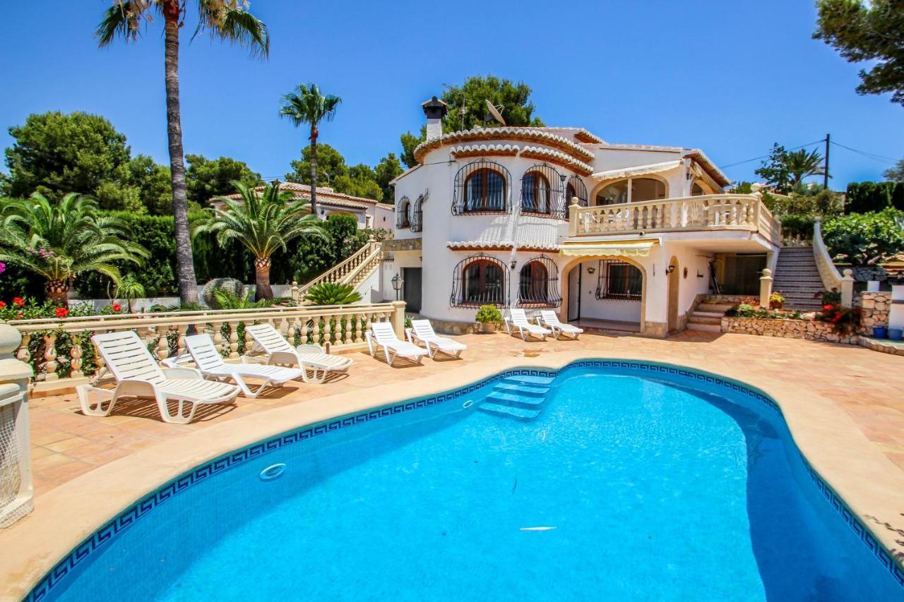 Rondel - Sea View Villa With Private Pool In Costa Blanca Moraira Eksteriør billede