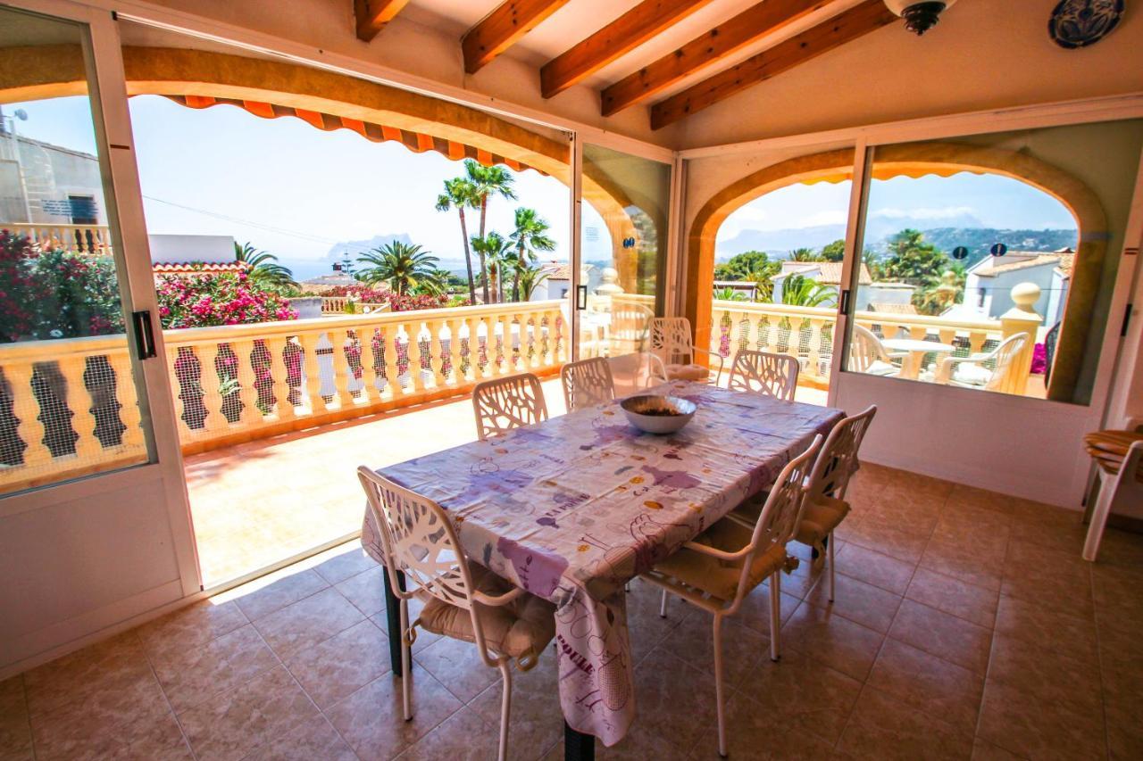 Rondel - Sea View Villa With Private Pool In Costa Blanca Moraira Eksteriør billede
